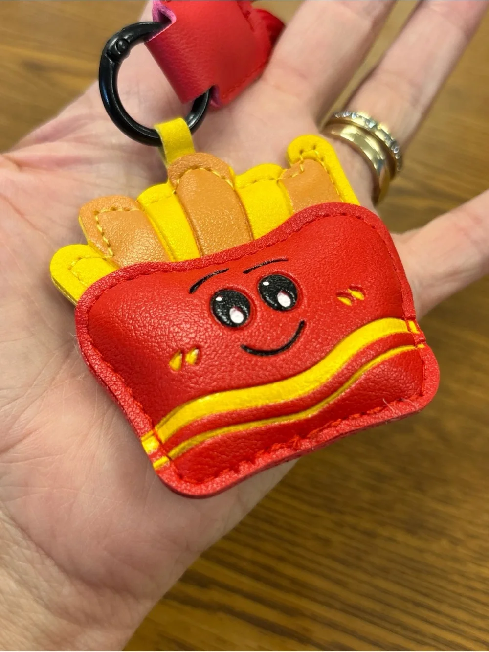 New Absolutely Adorable Faux Leather Keychains/ Purse Charms
